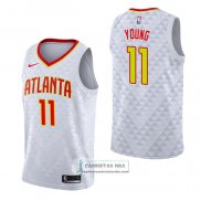 Camiseta Atlanta Hawks Trae Young Association Blanco