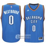 Camiseta Autentico Thunder Westbrook 2014-15 Azul