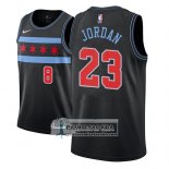 Camiseta Bulls Michael Jordan 2018-19 Negro