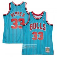 Camiseta Chicago Bulls Scottie Pippen Mitchell & Ness 1995-96 Azul