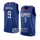 Camiseta Clippers Tyrone Wallace Icon 2018 Azul