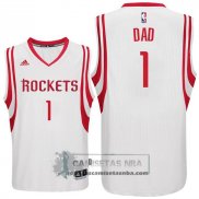 Camiseta Dia del Padre Rockets Dad Blanco