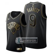 Camiseta Golden Edition New York Knicks R.j. Barrett Negro