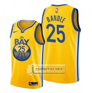 Camiseta Golden State Warriors Chasson Randle Statement 2020 Amarillo