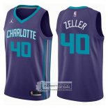 Camiseta Hornets Cody Zeller Statement 2017-18 Violeta
