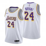 Camiseta Lakers Kobe Bryant Association 2018-19 Blanco