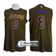 Camiseta Lakers Kobe Bryant Verde