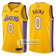 Camiseta Lakers Kyle Kuzma Icon 2018 Amarillo