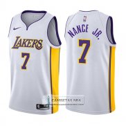 Camiseta Lakers Larry Nance Jr. Association 2017-18 Blanco