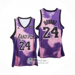 Camiseta Los Angeles Lakers Kobe Bryant Fashion Royalty Violeta