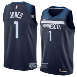 Camiseta Minnesota Timberwolves Tyus Jones Icon 2018 Azul