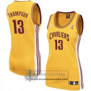 Camiseta Mujer Cavaliers Thompson Amarillo