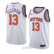 Camiseta New York Knicks Henry Ellenson NO 13 Association 2018 Blanco