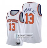 Camiseta New York Knicks Marcus Morris Sr. Association Blanco