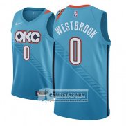 Camiseta Oklahoma City Thunder Russell Westbrook Ciudad 2018-19