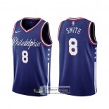 Camiseta Philadelphia 76ers Zhaire Smith Ciudad 2019-20 Azul