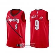 Camiseta Portland Trail Blazers Gary Trent Jr. Earned Rojo