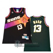 Camiseta Retro Suns Nash Negro