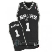 Camiseta Spurs McGrady Negro