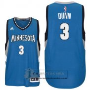 Camiseta Timberwolves Dunn Azul