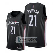 Camiseta Washington Wizards Dwight Howard Ciudad Edition Negro