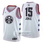 Camiseta All Star 2019 Denver Nuggets Nikola Jokic Blanco