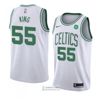 Camiseta Boston Celtics Nick King Association 2018 Blanco