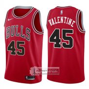 Camiseta Bulls Denzel Valentine Icon 2017-18 Rojo