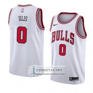 Camiseta Bulls Tyler Ulis Association 2018 Blanco