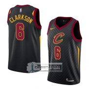 Camiseta Cavaliers Jordan Clarkson Statement 2018 Negro