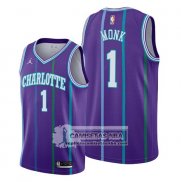 Camiseta Charlotte Hornets Malik Monk Classic 2019-20 Violeta