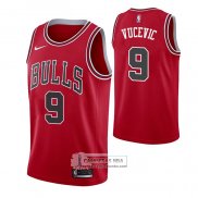 Camiseta Chicago Bulls Nikola Vucevic Icon 2020-21 Rojo