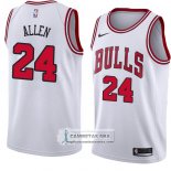Camiseta Chicago Bulls Tony Allen Association 2018 Blanco