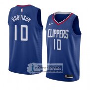Camiseta Clippers Jerome Robinson Icon 2018 Azul