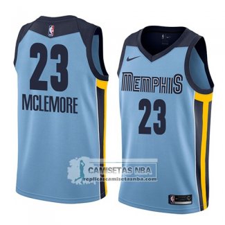 Camiseta Grizzlies Ben Mclemore Statement 2018 Azul