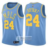 Camiseta Lakers Kobe Bryant Hardwood Classic 2017-18 Azul