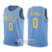 Camiseta Lakers Kyle Kuzma Classic 2017-18 Azul