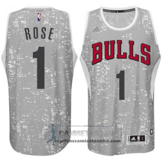 Camiseta Luces de la Ciudad Bulls Rose Gris