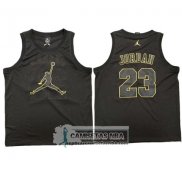 Camiseta Michael Jordan Negro Oro