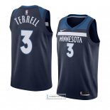 Camiseta Minnesota Timberwolves Jared Terrell Icon 2017-18 Azul