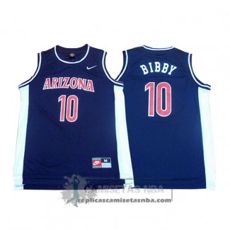 Camiseta NCAA Arizona State Hawks Bibby Azul