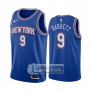 Camiseta New York Knicks Rj Barrett Statement 2019-20 Azul