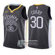 Camiseta Nino Warriors Stephen Curry Statement 2017-18 Gris