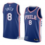 Camiseta Philadelphia 76ers Zhaire Smith Icon 2018 Azul