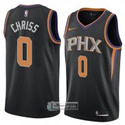 Camiseta Phoenix Suns Marquese Chriss Statement 2018 Negro
