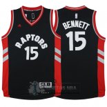 Camiseta Raptors Bennett Negro