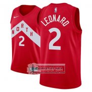 Camiseta Raptors Kawhi Leonard Earned 2018-19 Rojo