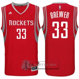 Camiseta Rockets Brewer Rojo