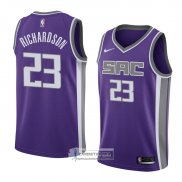Camiseta Sacramento Kings Malachi Richardson Icon 2018 Violeta
