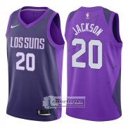 Camiseta Suns Josh Jackson Ciudad 2017-18 Violeta